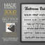 «Simple Bathroom Rules», reproduction encadrée - bois massif-2137939711-2137939705