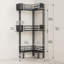 Metal Freestanding Bathroom Shelves