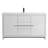 Polychronis 58.75 " W Freestanding Standard Free Standing 1 Single Vanity Bathroom Vanity With Plastic Top-21792090