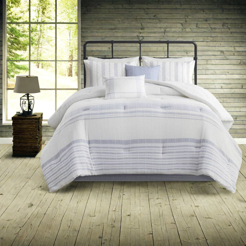 Premium Cotton Oversized Bedding Set, Modern Farmhouse Style For Home