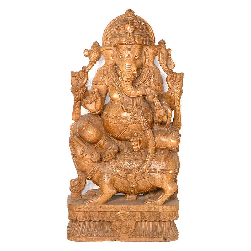 Shri Ganesha sur sa souris
