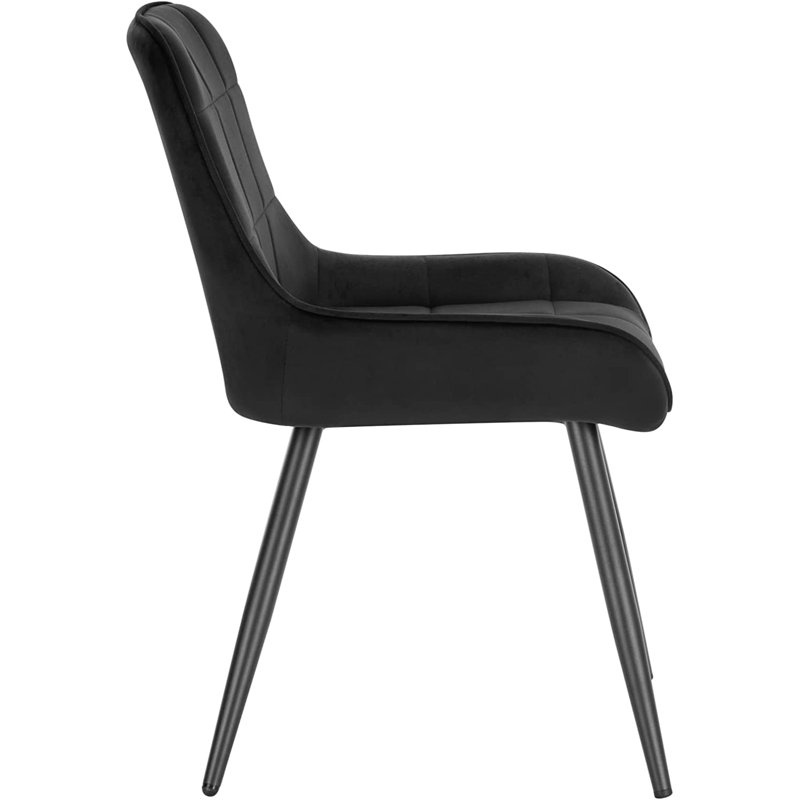 Aftinia Upholstered Dining Chair, Black