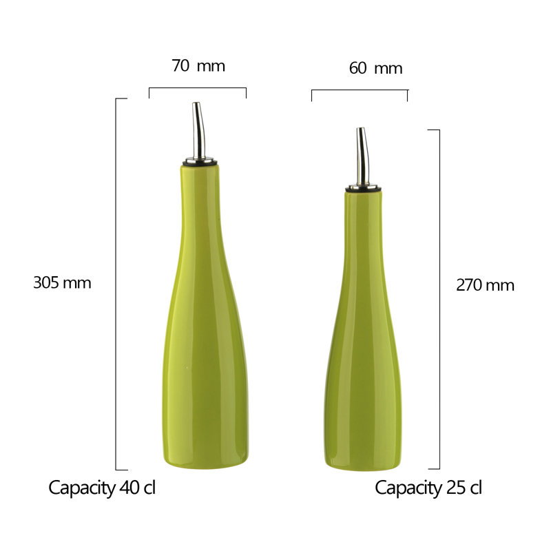 SCOOP! Oil & Vinegar Set, Green