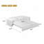 Canapé-lit 93 po pour très grand lit, canapé-lit escamotable, canapé-lit convertible 3 en 1, méridienne, canapé-lit à 3 places avec 2 coussins lombaires pour le salon, un appartement, un bureau, un bureau, beige-1258495163