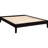 Cappuccino Color Queen Bed - Modern Design, Compatible With Bedroom Themes Size Transitional Style, Blends Well Decor