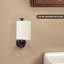 Porte-papier hygiénique mural en bronze huilé, distributeur de papier hygiénique de style campagnard anti-chute avec fixation à 3 voies