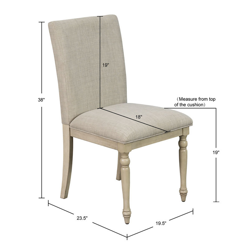 Fiona Side Chair in Light Gray