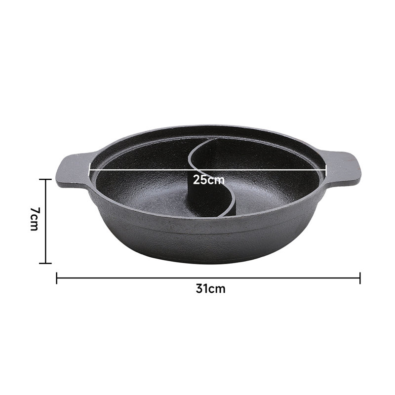 Belfry Kitchen 3.4L Cast Iron Soup Pot