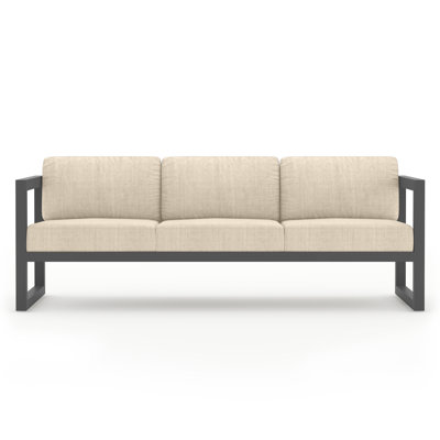 Smith 84" Outdoor Sofa with Sunbrella Cushions by AllModern