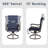 Patio Swivel Chair Set Of 2, All-weather Swivel Rocker Chair-459436067-459436088