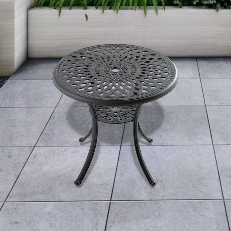 Table de bistro ronde ronde 30,71 po