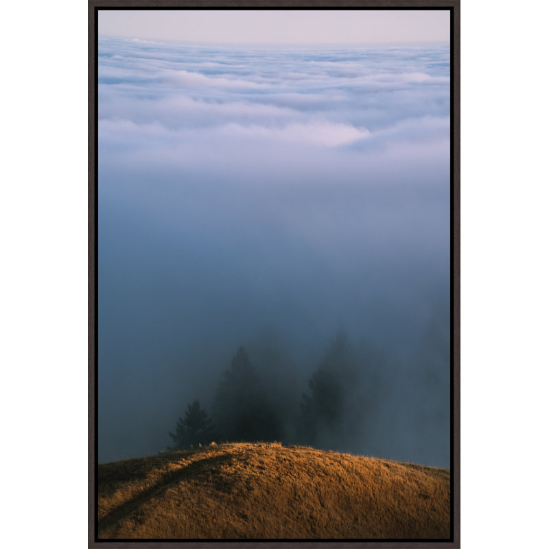 Mt. Tam Vista Print by Ryan Walsh, Image Brush Gel, 46.75" H x 31.75" W 