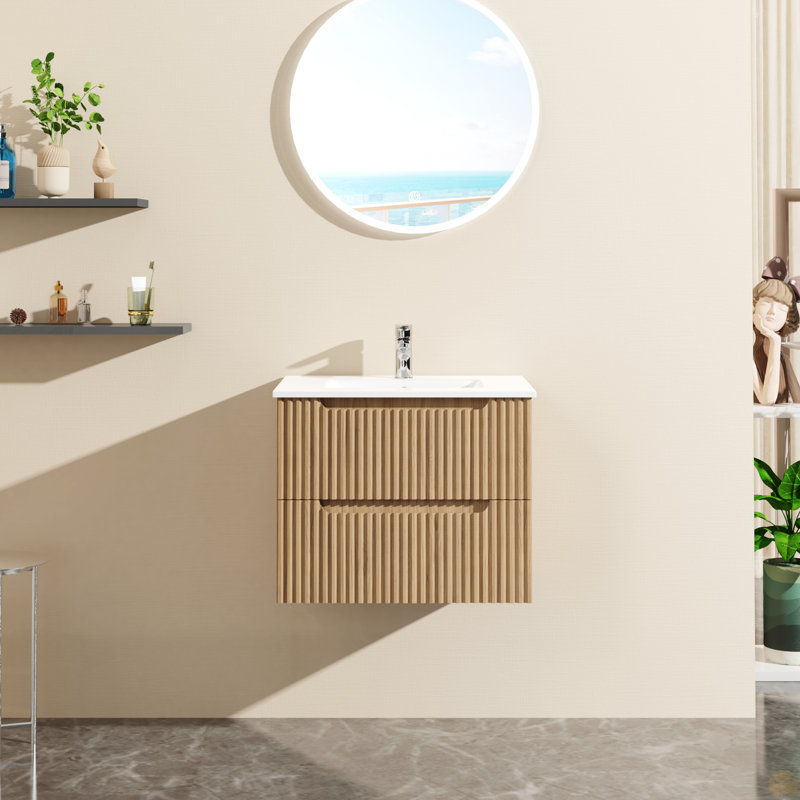 Meuble-lavabo mural 24 po flottant (armoire seulement)