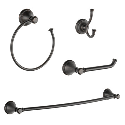 Cassidy™ 4-Piece Bathroom Hardware Set