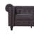 Bendjy Classic Leather Chesterfield Sofa – Button Tufted Couch with Arms for Living Room or Office-137541331