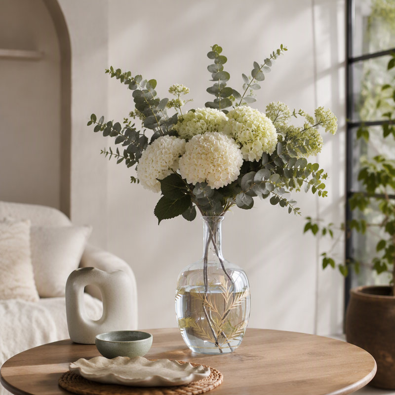 D9.1x16.1 "Vase en verre