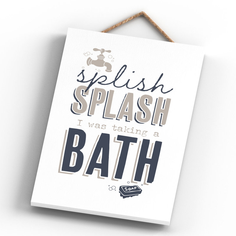 Vivid Squid Wholesale SplIsh Splash - No Frame Print on Wood