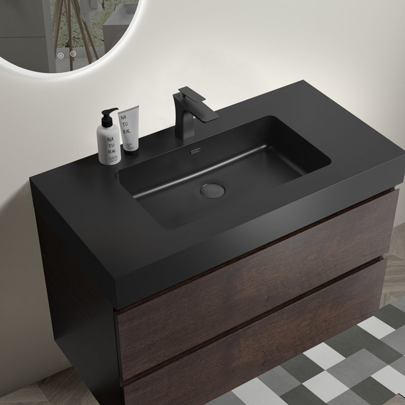 Ensemble de meuble-lavabo simple 35,8 po Tanjala