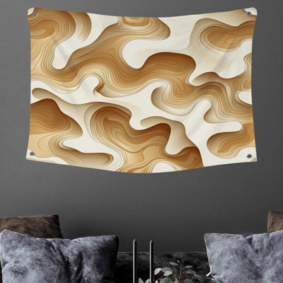 Topography Wall Tapestry -  Abstract Wall Decor
