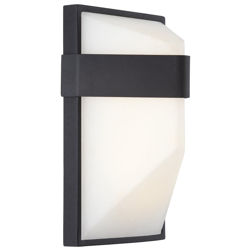Aluminum LED Wall Light, Black