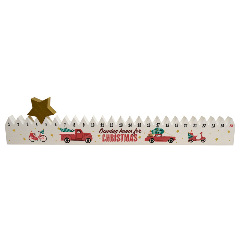 Coming Home for Christmas 3D Wood Advent Calendar