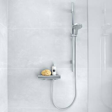 GROHE Grohtherm 2000 Thermostatic Shower Mixer 1/2" with Shower Set & | Wayfair.co.uk