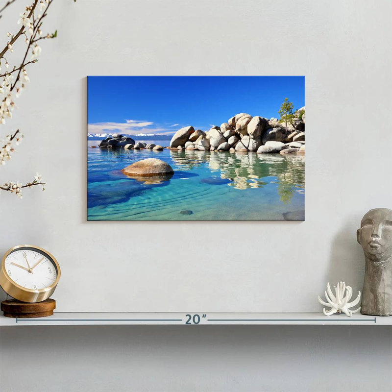Alvord Peaceful Lake Tahoe, H 8 po x l 12 po