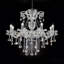 Lustre en cristal 37 lumières à 8 lumières DEL