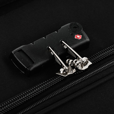 Valise extensible légère avec verrou TSA - Valise 3 pièces pour la planche à roulettes de voyage