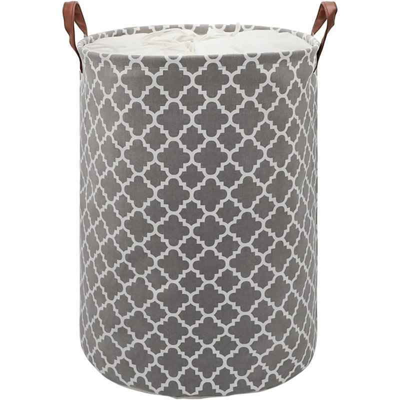 Lark Manor Fabric Basket, Grey
