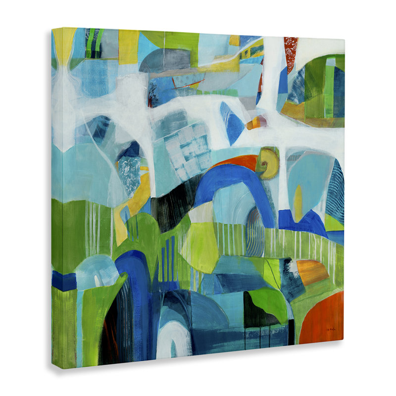 «Restless Bright Shapes» par Jill Martin, H 24 po x l 24 po