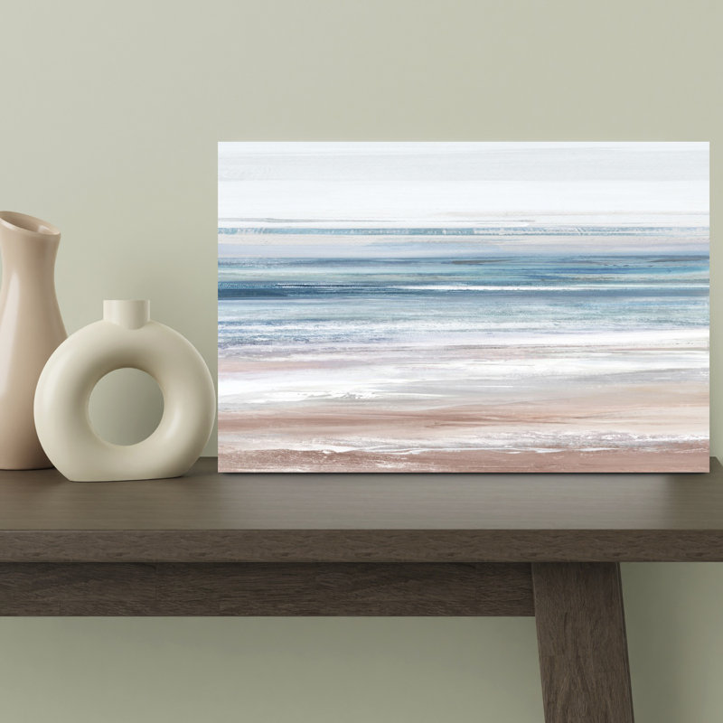Serene Coastal Horizon II by PI Studio - Wrapped Canvas Print, 30.48cm H x 45.72cm W