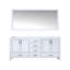 Base de meuble-lavabo double 72 po avec miroir Jacques-1074756875
