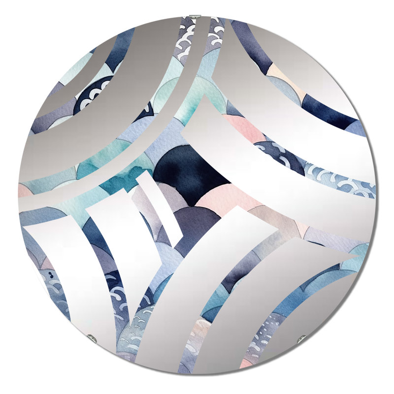 Miroir décoratif Trochee, 31,4 po x 31,4 po
