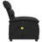 vidaXL Recliner Chair, Adjustable Backrest/ Footrest, Leather-97814334