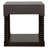 Coffee Bean 1-Drawer End Table