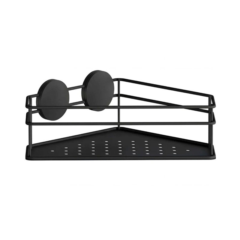 Panier de douche en coin Sef, Black