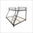 Metal Twin Over Full Bunk Bed