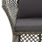 Wicker Outdoor Lounge Chair with Ottoman-1594775373-1594775410