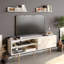 Pietro TV Stand for TVs up to 70" with 2 Wall Shelves-187378901
