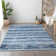 Premium Machine Washable Freixa AMF75 Blue Rug