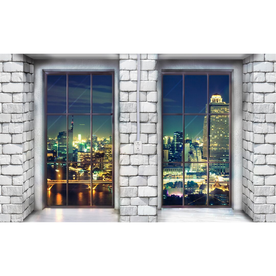 Fototapete Fenster 2.19 m x 312 cm