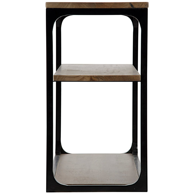 Novie 46'' Solid Wood Top Console Table