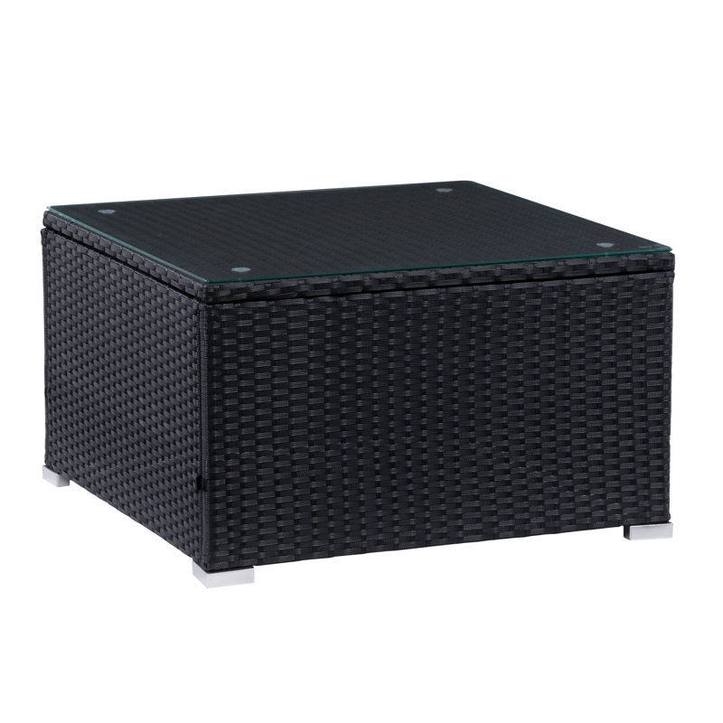 Table basse Burnese, Noir