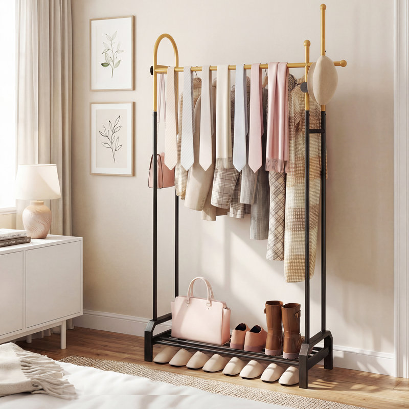 101 cm Clothes Rack