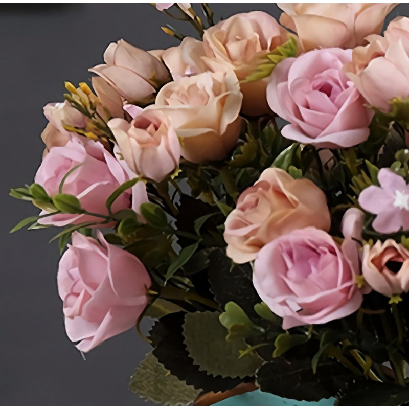 Ornement en forme de petit vase en céramique American Style Simulation
