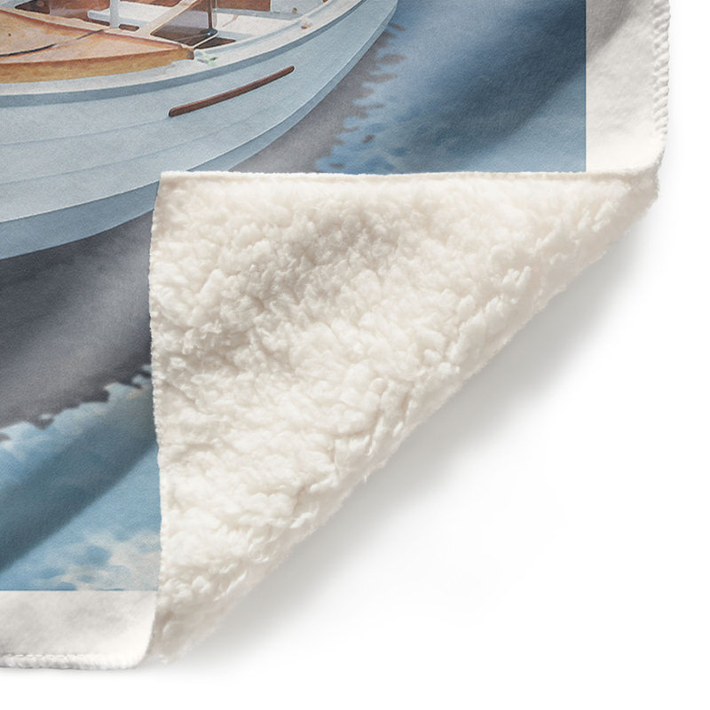 Couverture sherpa doux , 51 po x 60 po