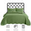 Ensemble de couvre-lit en microfibre embossée - Ensemble de literie moderne et léger avec taies décoratives-122584921-122058479