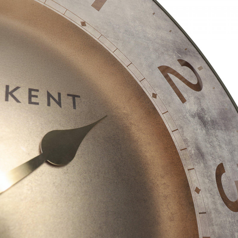 Circle Tabletop Clock, 74 cm H x 74 cm W x 6 cm D