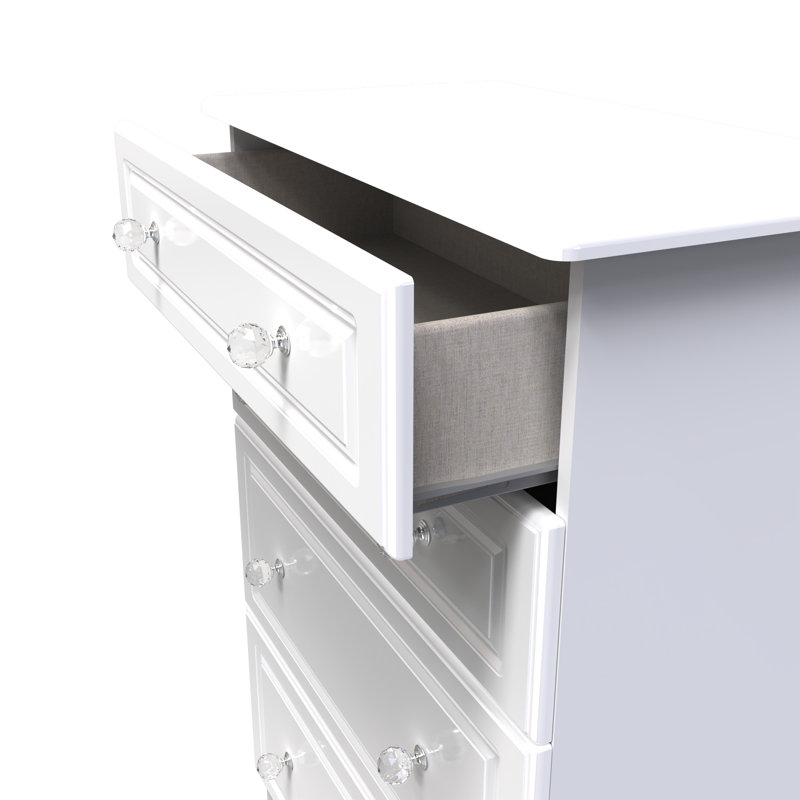 Fully Assembled Jacey 4 Drawer Chest